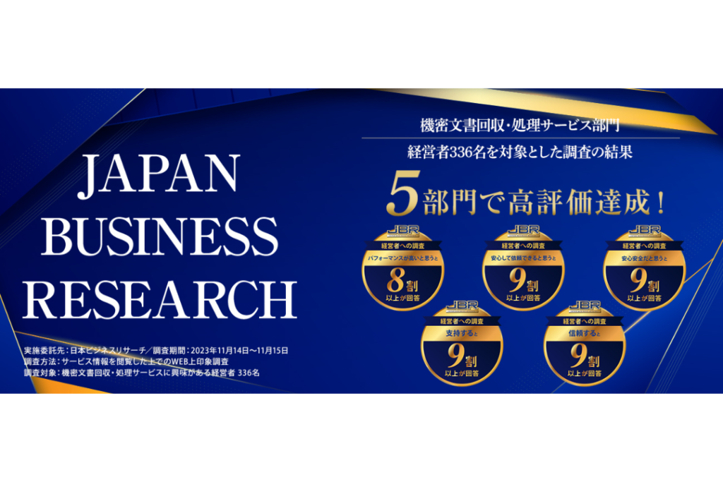 第三者評価機関の調査にて高評価を獲得！